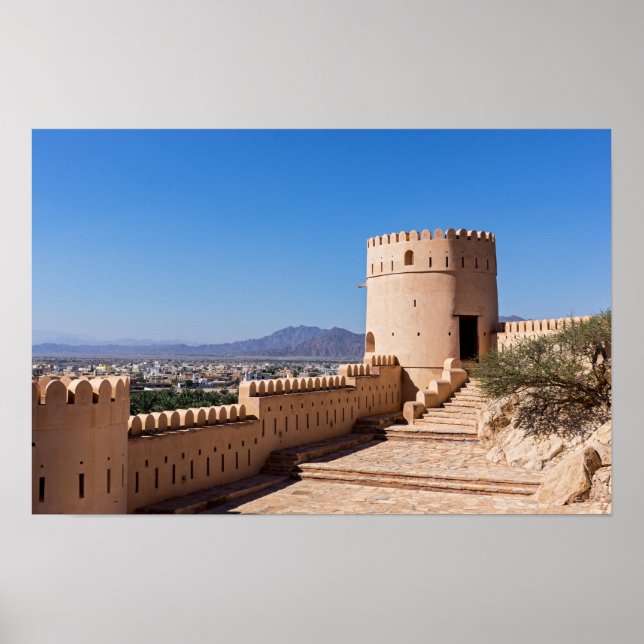 Nakhl Fort, Oman Poster (Framsidan)