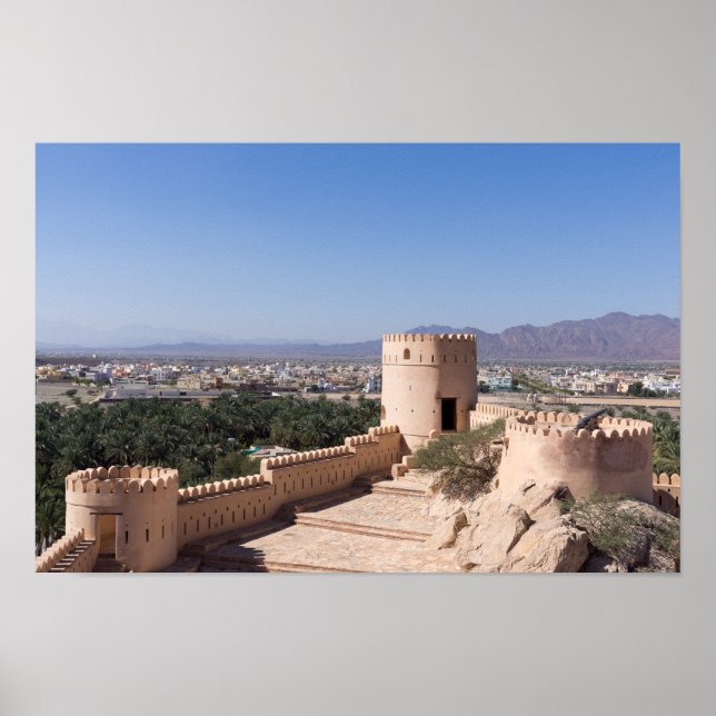 Nakhl Fort, Oman Poster (Framsidan)