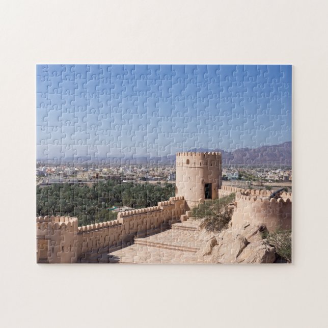 Nakhl Fort, Oman Pussel (Horisontell)