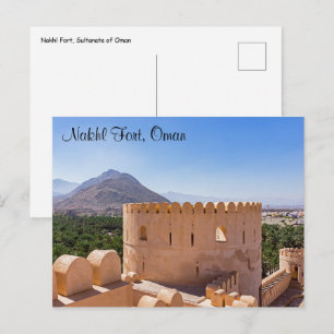 Nakhl Fort, Oman Vykort