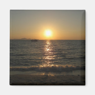 Naklua Beach Sunset ... Pattaya, Chonburi, Thailan Magnet