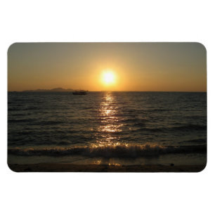 Naklua Beach Sunset ... Pattaya, Chonburi, Thailan Magnet