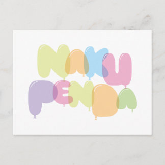 Naku penda - jag kärlek dig i Swahili Vykort