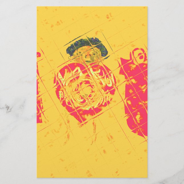 Nakupenda - I Kärlek U Swahili Ord Text betyder ko Brevpapper (Framsida)