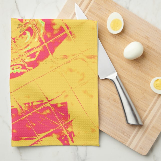 Nakupenda - I Kärlek U Swahili Ord Text betyder ko Kökshandduk (Vikt i Fjärdedel)