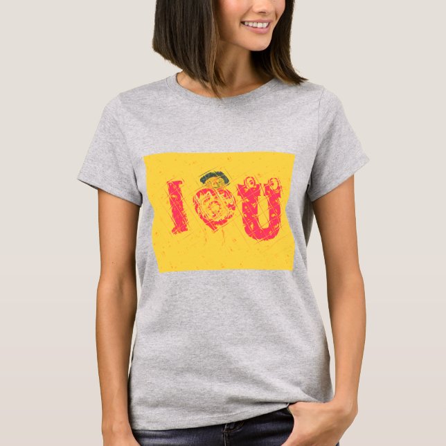 Nakupenda - I Kärlek U Swahili Ord Text betyder ko T-shirt (Framsida)