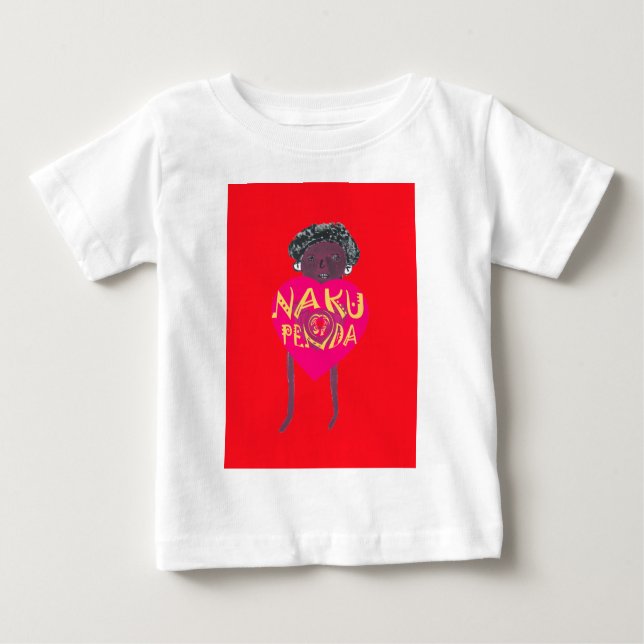 Nakupenda Kärlek Art - Swahili Heart Design Tröja (Framsida)