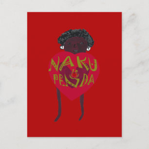 Nakupenda Sana Art Print Swahili Design Helg Vykort