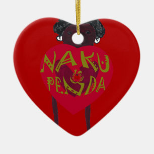 Nakupenda Sana Art Print Swahili Design Julgransprydnad Keramik