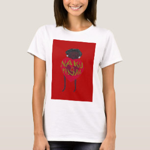 Nakupenda Sana Art Print Swahili Design Tee Shirt