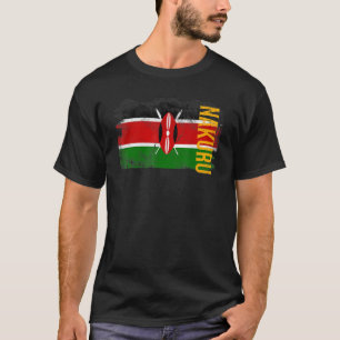 Nakuru Kenyas Flagga för kenyaner Manar Women Kids T Shirt