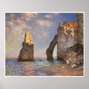 Nål, Etretat, 1885 Poster