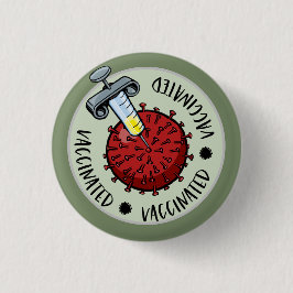 Nål med Covid Virus| Vaccinerade