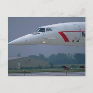 Nål näsa till British Airways Concorde Vykort