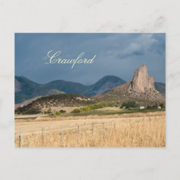 Nål Sten i Crawford, Colorado Vykort