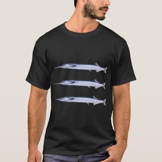 Nålfisk - Trippelkoppling! T Shirt (Framsida)