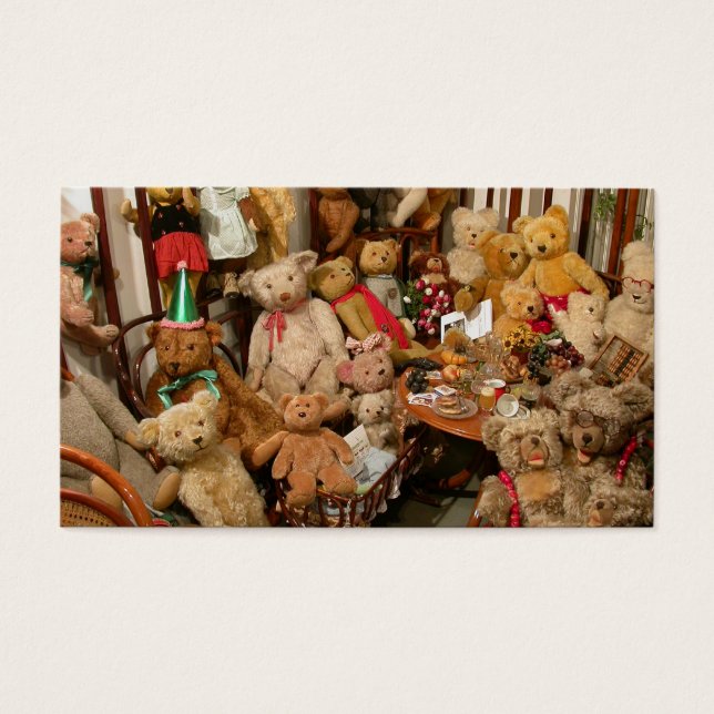 Nallar Collectors Paradise Visitkort (Framsidan)