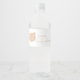 Nallar etiketter för Vattenflaska