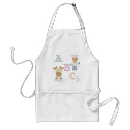 Nallar för Alfabet-Roligt Förkläde
