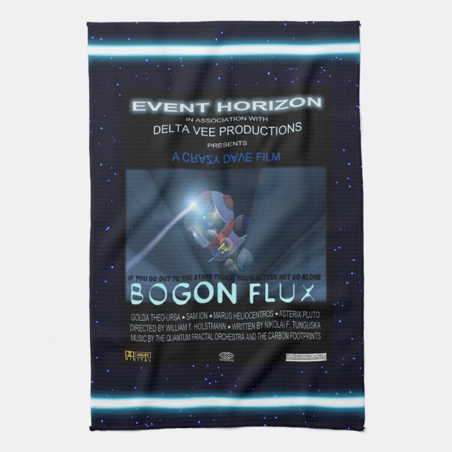 Nallar i rymden kökshandduk (Vertikal)