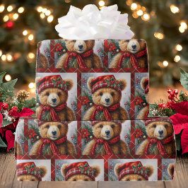 Nallar om julklapp presentpapper
