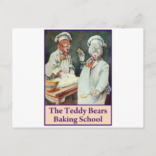 Nallarna Baking School Vykort