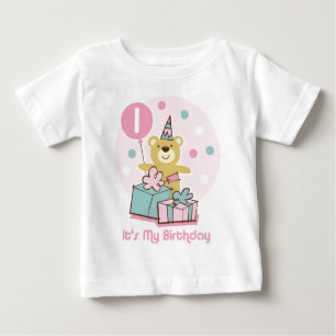 Nalle 1:a födelsedagen T-Shirt