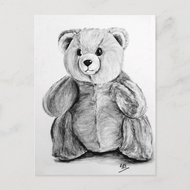 Nalle 1 vykort (Framsida)