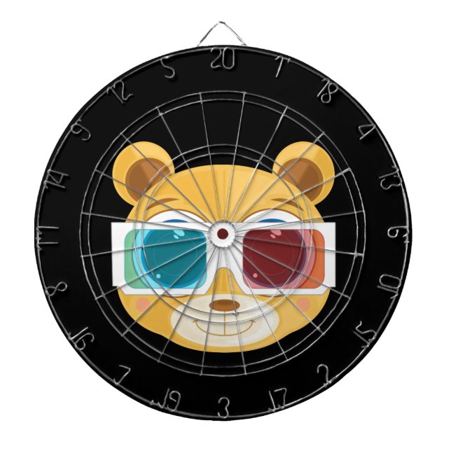 Nalle - 3D Darttavla (Framsidan)