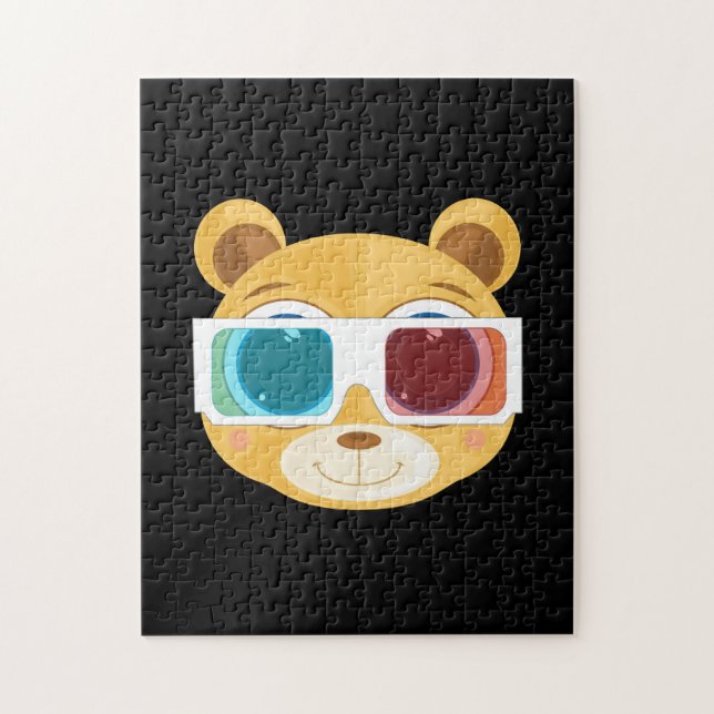 Nalle - 3D Pussel (Vertikal)