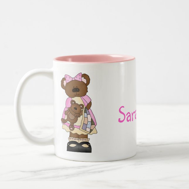 nalle Anpassningsbar Mugg (Vänster)