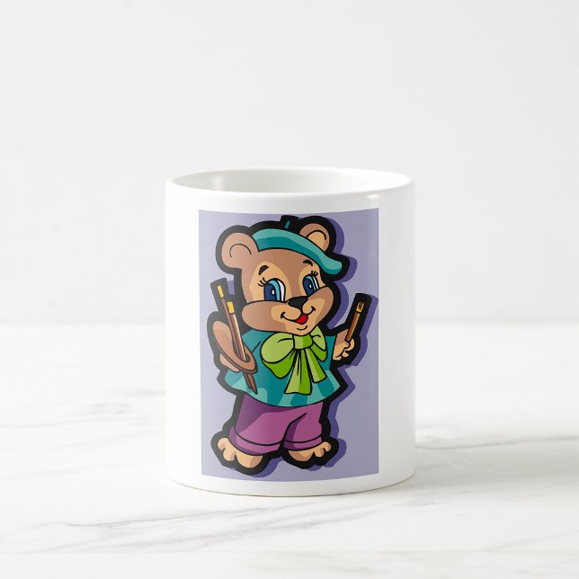 Nalle Artist Kaffemugg (Skapare uppladdad)