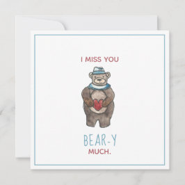 Nalle att jag saknar dig under Valentine