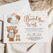 Nalle att vi kan tidigt vänta på babyskor invi