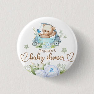 Nalle Baby Bear Baby Shower Knapp