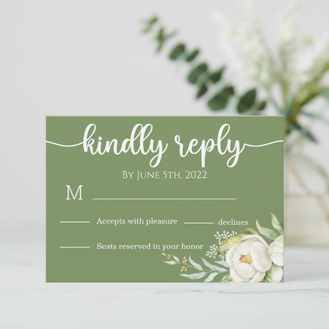 Nalle Baby Bear Baby Shower OSA Kort (Stående Fram)