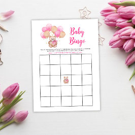 Nalle Baby Bingo-spelkort Tilläggskort