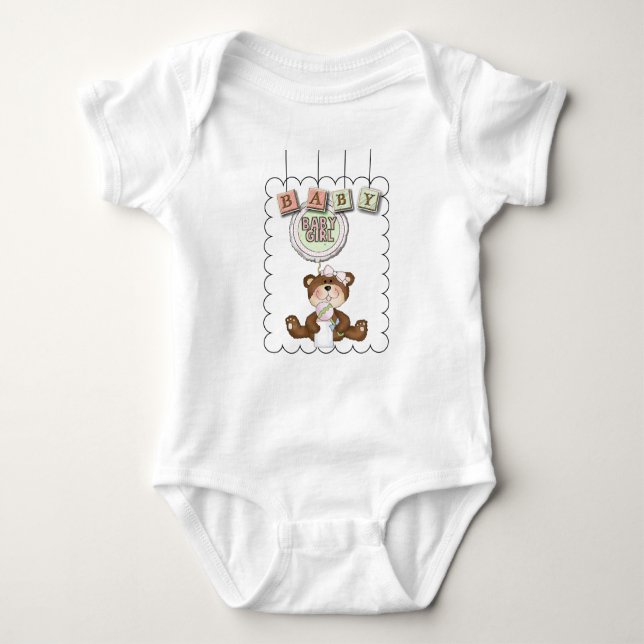Nalle Baby Blocks & Balloon Shirt T-shirt (Framsida)