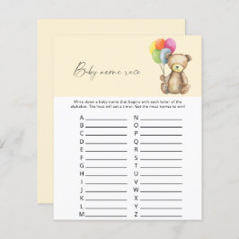 NALLE - BABY NAMN TÄVLING