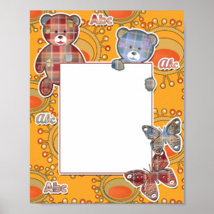 Nalle, baby poster