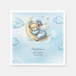 Nalle Baby Shower Pappersservett