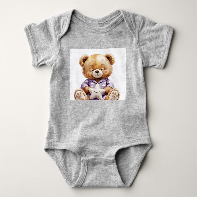 Nalle baby suite t shirt (Framsida)