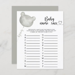 Nalle Baby tävling namn