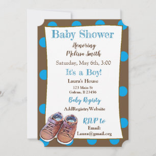 Nalle Baby visar inbjudningar till babyvisningspro