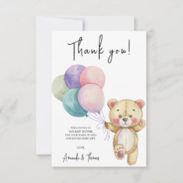 Nalle-ballonger - tack