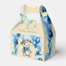 Nalle Balloon Arch Boy Shower