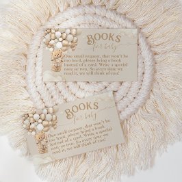 Nalle Balloon Barly Wait Baby Shower bokar Tilläggskort