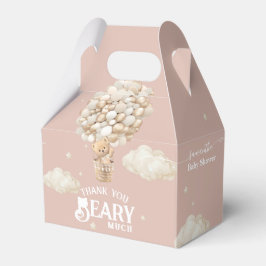 Nalle Balloon Barly Wait Flicka Shower Presentaskar