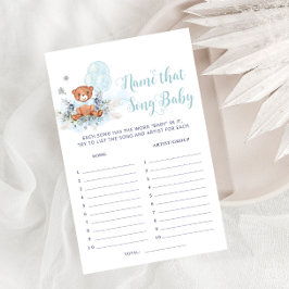 Nalle Balloon den där Sång Boy Shower Game