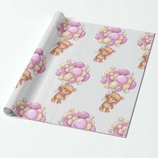 Nalle Balloon Presentpapper